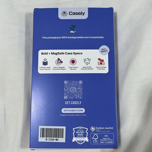 Casely iPhone 13 Pro Case Mushroom Magic Retro Floral Compatible with MagSafe - Picture 3 of 5